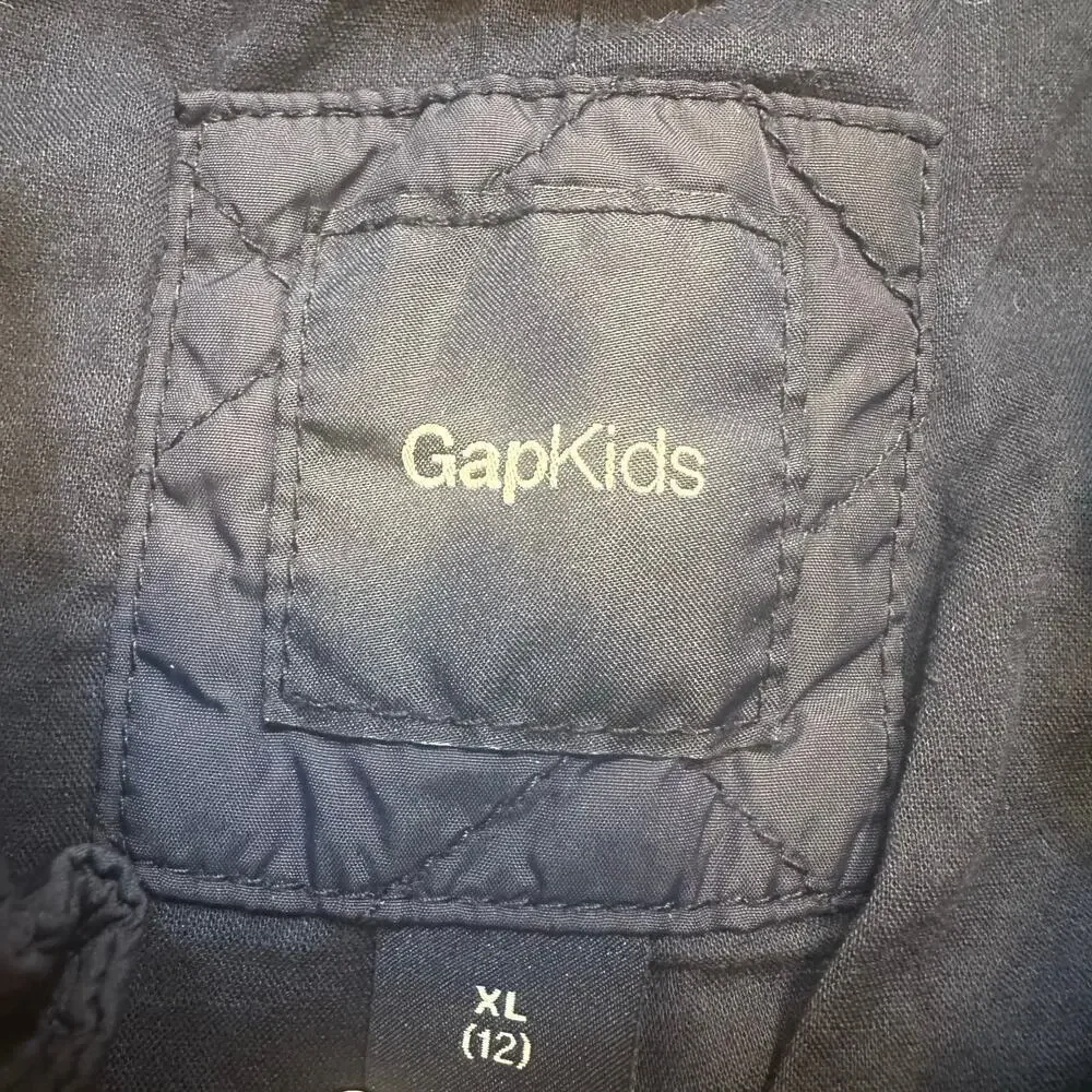 Gap Kids Navy Blue Barn Jacket sz XL (12) Blue Quilted Jacket